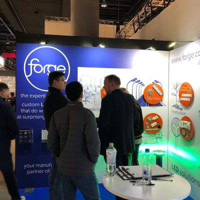 Light + Building 2022: Forge's display of custom LED solutions